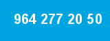 964 277 20 50